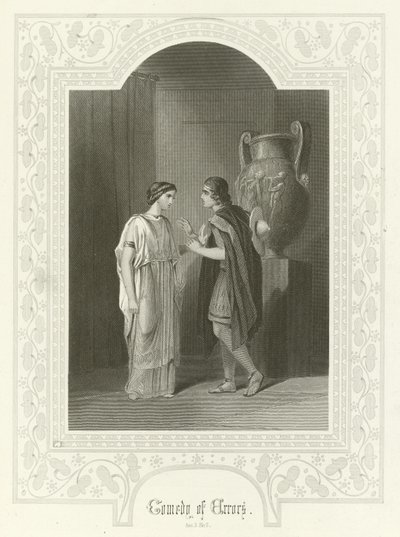 Comedy of Errors, Act III, Scene II by Joseph Kenny Meadows